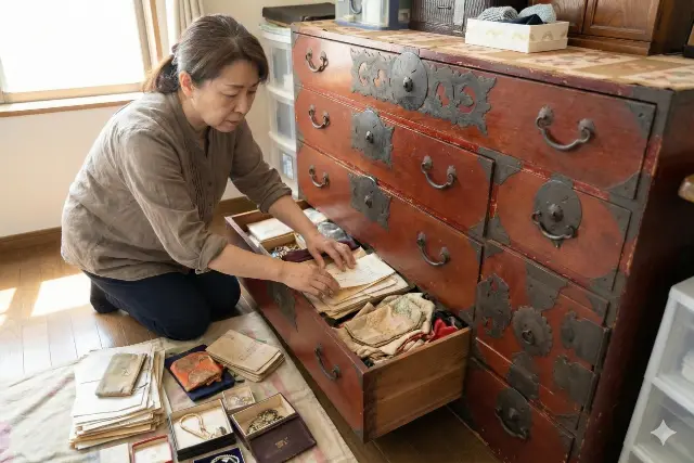 タンス預金・現金の発見