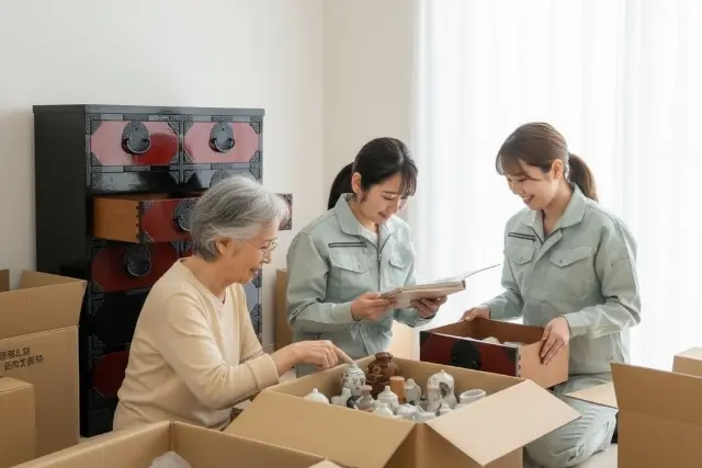 仙台市での形見分け配送サービス